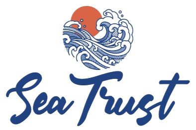 Sea Trust Group ocean wave and sun logo